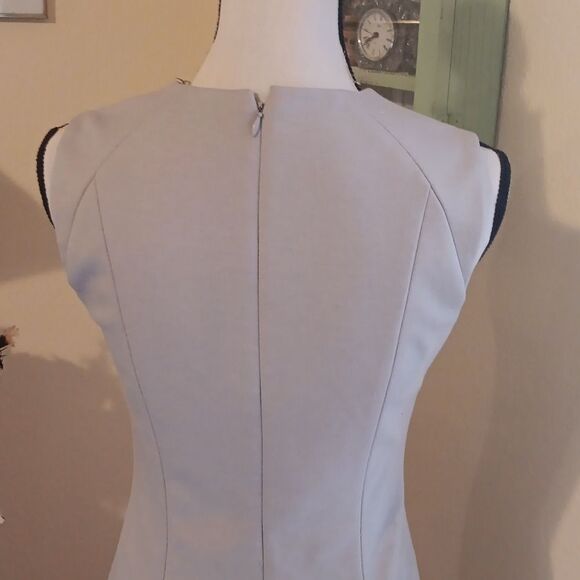 Tahari Knit Sheath. Professional. Light Academic. Normcore - Picture 7 of 13